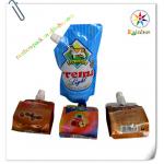 Aluminum Foil Stand Up Bags PET / NY / PE Food Grade With Colored Printing for sale