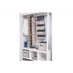 Retro Flower Printing 11.8 Fabric Cube Storage Bin