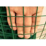 2x18m Plastic GI Coated Wire Mesh Welded Rolls Green Fence Matting