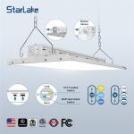 Durable 80W 110W 165W 220W 225W 300W LED Linear High Bay Light With Suspended Installation 13000lm Aluminum Fixture for sale