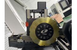 China Slant Cnc Lathe 5052y Slant Bed Cnc 30 Degree Slant Rail Cnc Lathe supplier
