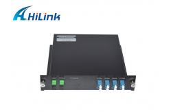 China Hilink Single Fiber CWDM Mux Demux Module 9 Channel New Condition With LGX Box supplier