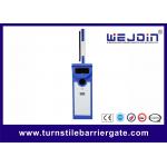 80 W Low Noise Automatic Car Park Barriers , Square Arm Boom Gate For Parking Lot for sale