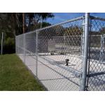 5 Feet Diamond Mesh Chain Link Fence Galvanized Sliver Mesh Fencing for sale