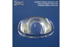 China Durable Optical Borosilicate Glass Street Light Cob Led Lenses supplier