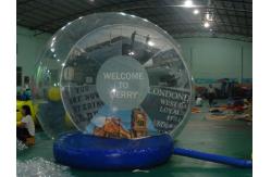 China OEM Inflatable Snow Globe with Tunnel for Promotion supplier