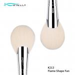 Shape Fan Brush K213 BSCI Natural Hair Makeup Brush for sale