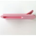 Custom injection plastic parts Pink Clip Plastic Injection Moulding Service For Daily Necessities for sale