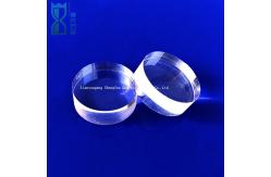China Transparent Frosted Stone Step Fused Silica Sheet For Optical supplier
