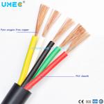 60227 IEC 52-4x6mm² PVC Insulation Thickness 0.8mm PVC Sheath Thickness 1.2mm Household Application Electrical Wire for sale