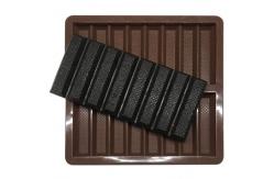 China MHC Custom Chocolate Mold Rectangle Silicone Dubai Bar Chocolate Molds supplier