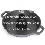 Cast Iron Frying Pan/Cast Iron Skillet &Grill Pan/Cast Iron Camp Oven