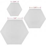Acid Free Frame Stretched Canvases Board Hexagon Shaped Stretched Linen Canvas