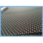 High Carbon Steel Flat Top Vibrating Screen Wire Mesh , Sand Screen Mesh