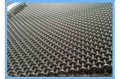 China High Carbon Steel Flat Top Vibrating Screen Wire Mesh , Sand Screen Mesh supplier