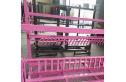 China Durable Metal Rack Shelves Rust Resistant Foldable Warehouse Storage Rack Shelves supplier