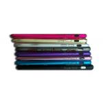 Fashion Style Mobile Phone Silicon Case , Mobile Metal Frame For Iphone 6 for sale