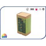 Custom Made Sleeve Drawer Paper Box Brown Kraft Tea Packing Slide Open Boxes for sale