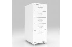 China Home Under Table 5 Drawers Mobile Metal File Cabinet supplier