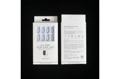 China OEM ODM Cosmetic Packaging Box Artificial False Nail Storage Box supplier