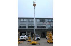 China 8m Single Mast Aerial Work Platform Aluminum Frame Hydraulic Lift Table supplier