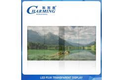 China Outdoor P3.91 Transparent LED Video Wall High Brightness LED Grass Screen supplier