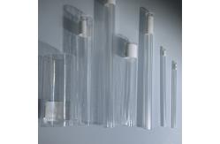 China Single Crystal Sapphire Tubes And Rods Grown Fine Ground And Polished Surface supplier