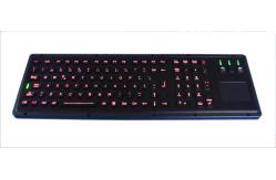 China Illuminated USB	Industrial Keyboard With Touchpad supplier