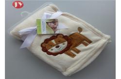 China Lovely Animal Foldable Sherpa Baby Blanket Optional Pattern Design Home supplier