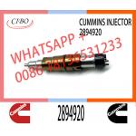 Diesel Common Rail Fuel Injector 2872405 2894920 2872544 2086663