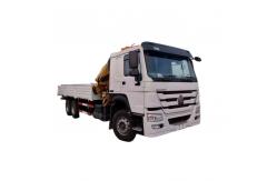 China Weichai Engine High Powerhorse Special Vehicles SINOTRUK HOWO 8T Truck Mounted Crane supplier