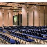 Interior Movable Sound Proof Folding Wooden Partition Wall For Function Room for sale