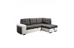 China ODM Living Room Sofa Beds 2 Seater With Chaise And Ottoman Sofa supplier