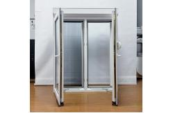 China Weather Proof PVC Casement Windows Manual  EPDM Seal  Flush Windows Upvc supplier