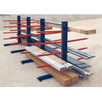 Optional Color Cantilever Pipe Rack Spray Painting Surface Single Double Side for sale