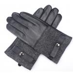 Man  dress gloves, combined gloves, fashion style for sale