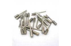 China Lightweight 5 Pcs Diamond Mounted Points 10mm Cylinder Head 6mm Shank Diameter supplier