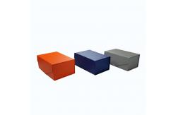 China Cardboard Paper Rigid Collapsible Box Magnetic Book Shape Underwear Packing Boxes supplier
