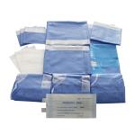 Individual Package Style Disposable Surgical Drapes Breathable Blue Package for sale