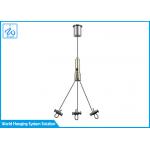 Fixed Gripper Ceiling Light Hanging Kit , 7 X 7 Construction Swag Light Hook Kit for sale