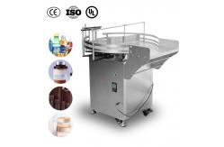 China 140W Bottle Unscramblers Rotary Turntable Machine 220V With 1000mm Turntable supplier