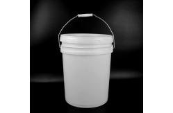 China Polypropylene PP Lubricant Bucket 20 Ltr Buckets With Lids 38cm Height supplier