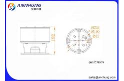 China Flashing Mode Aeronautical Obstruction Light High Borosilicate Glass Material supplier