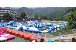 China Maximize Fun and Profit Obstacle Course with Customizable Inflatable Water Park supplier