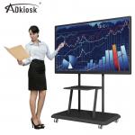 178W USB2.0 Touch Screen Interactive Whiteboard 4K Resolution 55in 65in OPS for sale