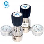 100Psi Stainless Steel Pressure Regulator PCTFE R71 Single Gauge for sale