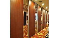 China Soundproof Full Height Office Movable Sliding Partition Walls Metal Sheet supplier