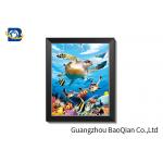 0.6mm PET + Pearl Film 3D Lenticular Pictures With PVC Frame for sale