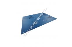 China Deep Blue Aluminum Sheet Metal Working Parts Customized Processing supplier