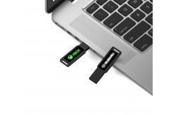 China High Speed Flash Drive Crystal USB Stick With LED Light Shiny supplier